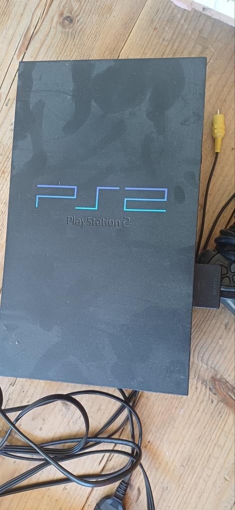 Sony PlayStation 2 (PS2) Zwart - Inclusief Controller, Spelcomputers en Games, Spelcomputers | Sony PlayStation 2, Ophalen of Verzenden