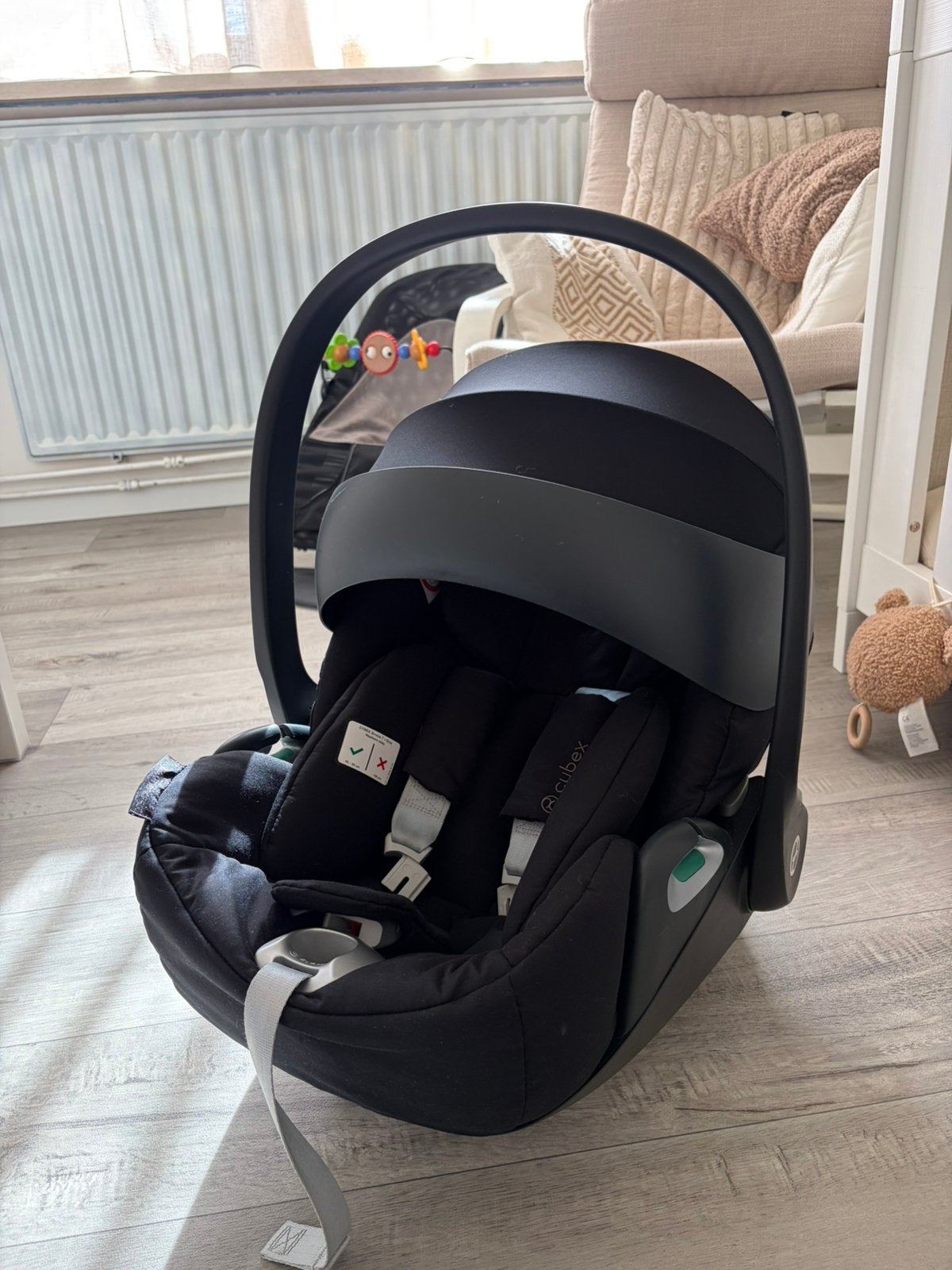 Cybex Cloud Z2 met base + hoes meyco en aeromoov, Ophalen of Verzenden, Zo goed als nieuw, Overige typen