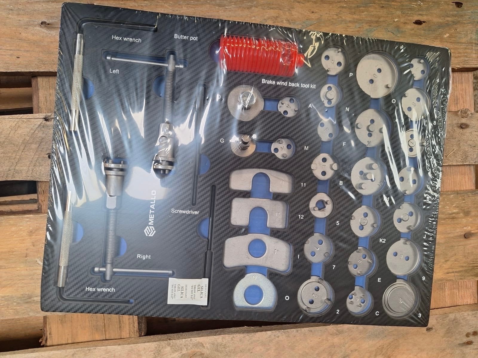 METALLO Remklauw Terugstelgereedschap Set - Nieuw, Auto-onderdelen, Ophalen, Nieuw, Universele onderdelen