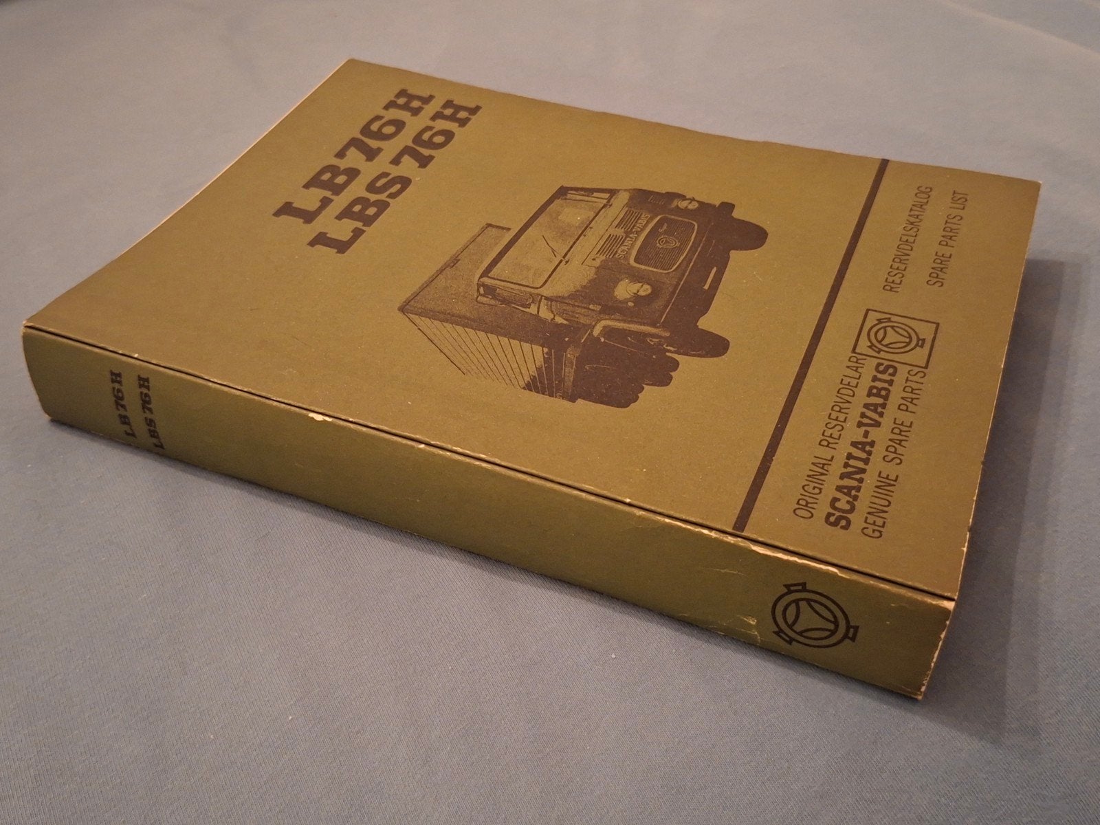 Scania Vabis LB 76 rhd Onderdelenboek, Ophalen of Verzenden, Auto's
