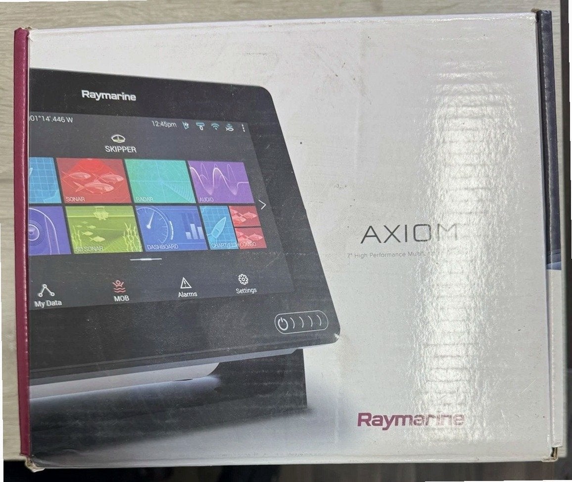 Raymarine Axiom 7 Kaartplotter (Nieuw in doos, alleen scherm, Ophalen, Nieuw, Kaartplotter of Fish Finder