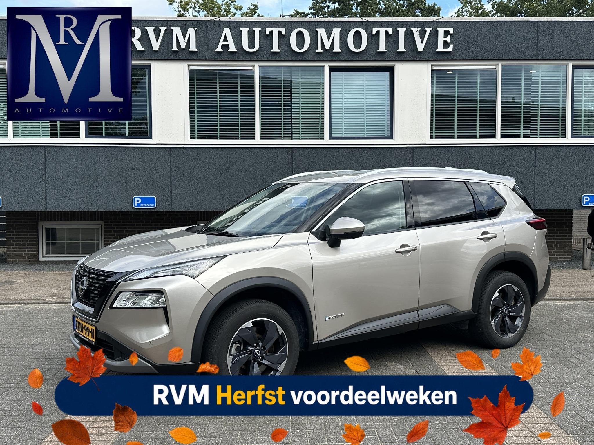 Nissan X-Trail 1.5 e-4orce N-Connecta 4WD 7p. VAN:43.900,- V, Auto's, Automaat, Gebruikt, 2 kWh, Bedrijf