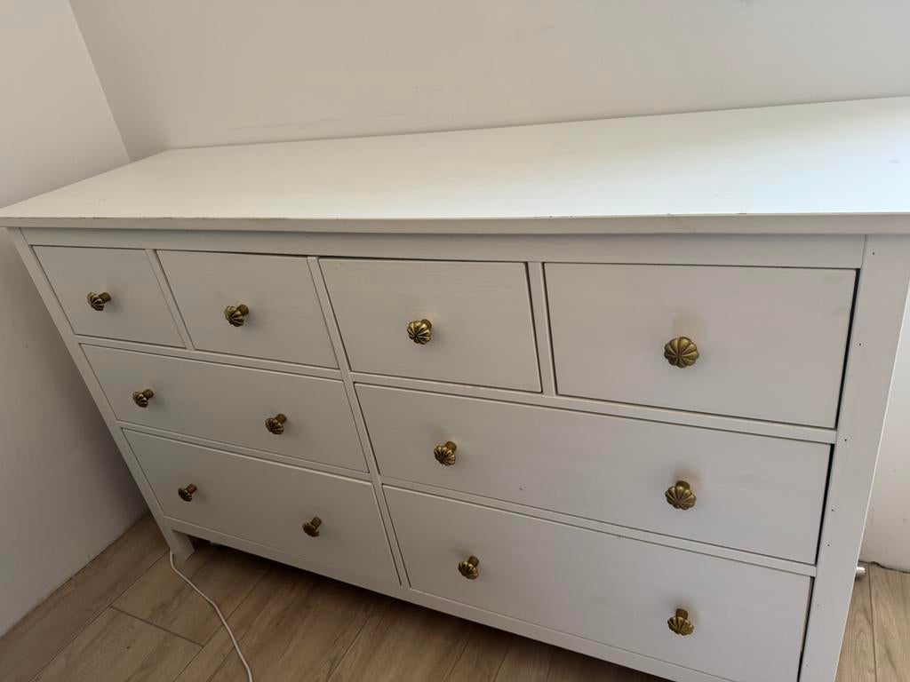 Hemnes kast ikea 8 lades, Ophalen, 5 laden of meer, Zo goed als nieuw, Minder dan 100 cm