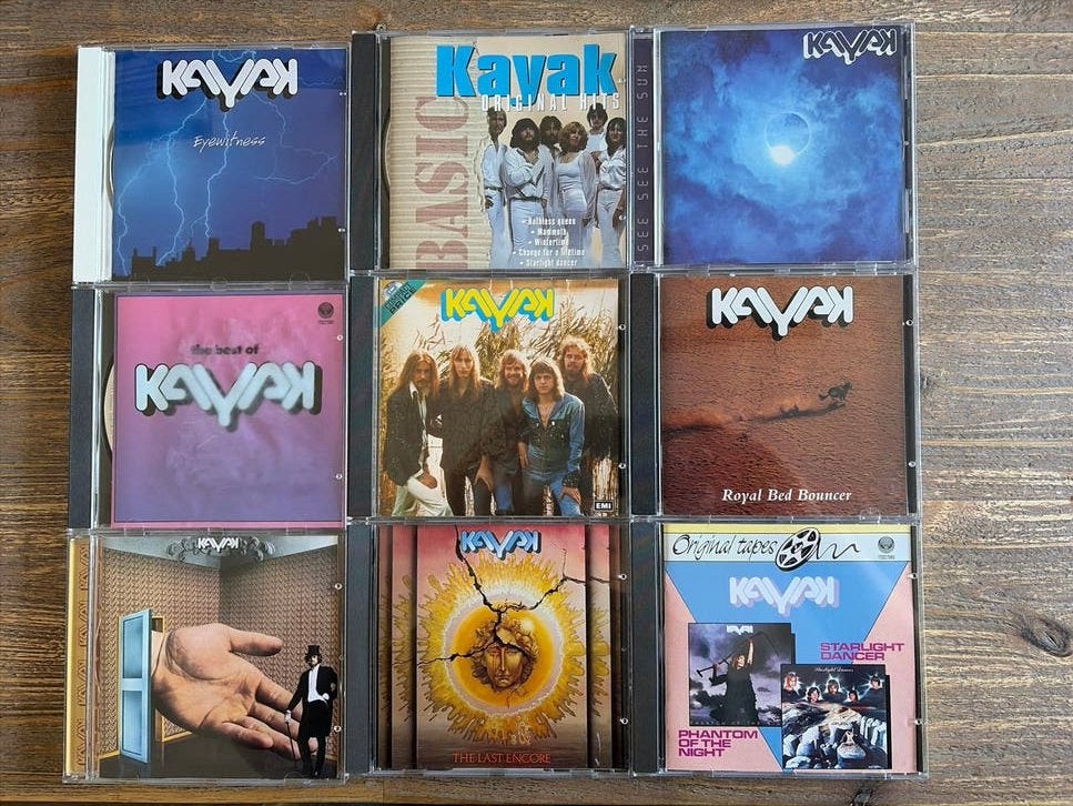 Kayak 11 CD collectie – zeldzame oude CDP persingen, Ophalen of Verzenden, Zo goed als nieuw, Album, Remastered