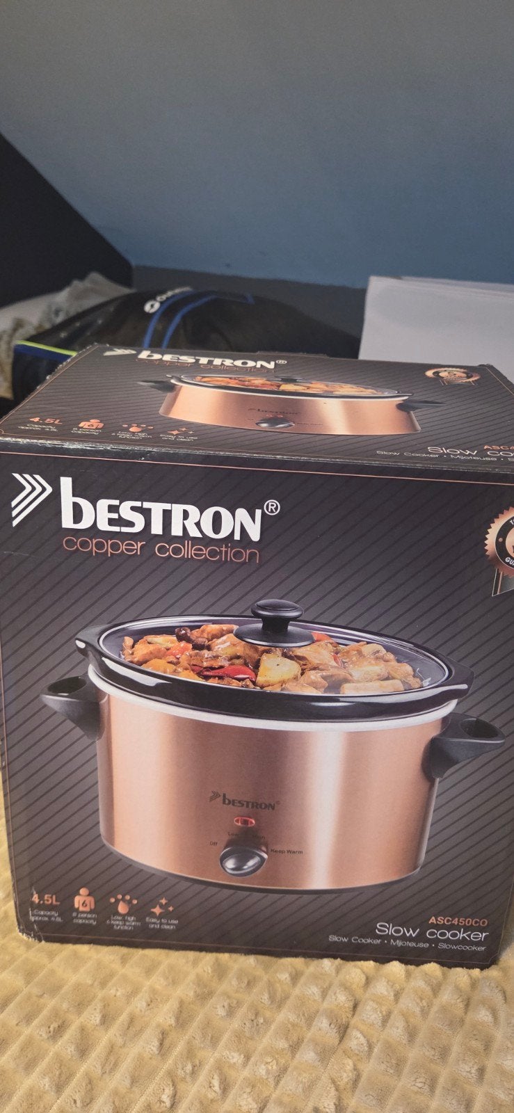 Bestron ASC450CO Slowcooker, Ophalen of Verzenden, Nieuw