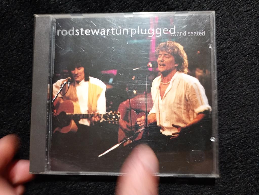 Rod Stewart With Ronnie Wood - Unplugged ...And Seated, Ophalen of Verzenden, Gebruikt