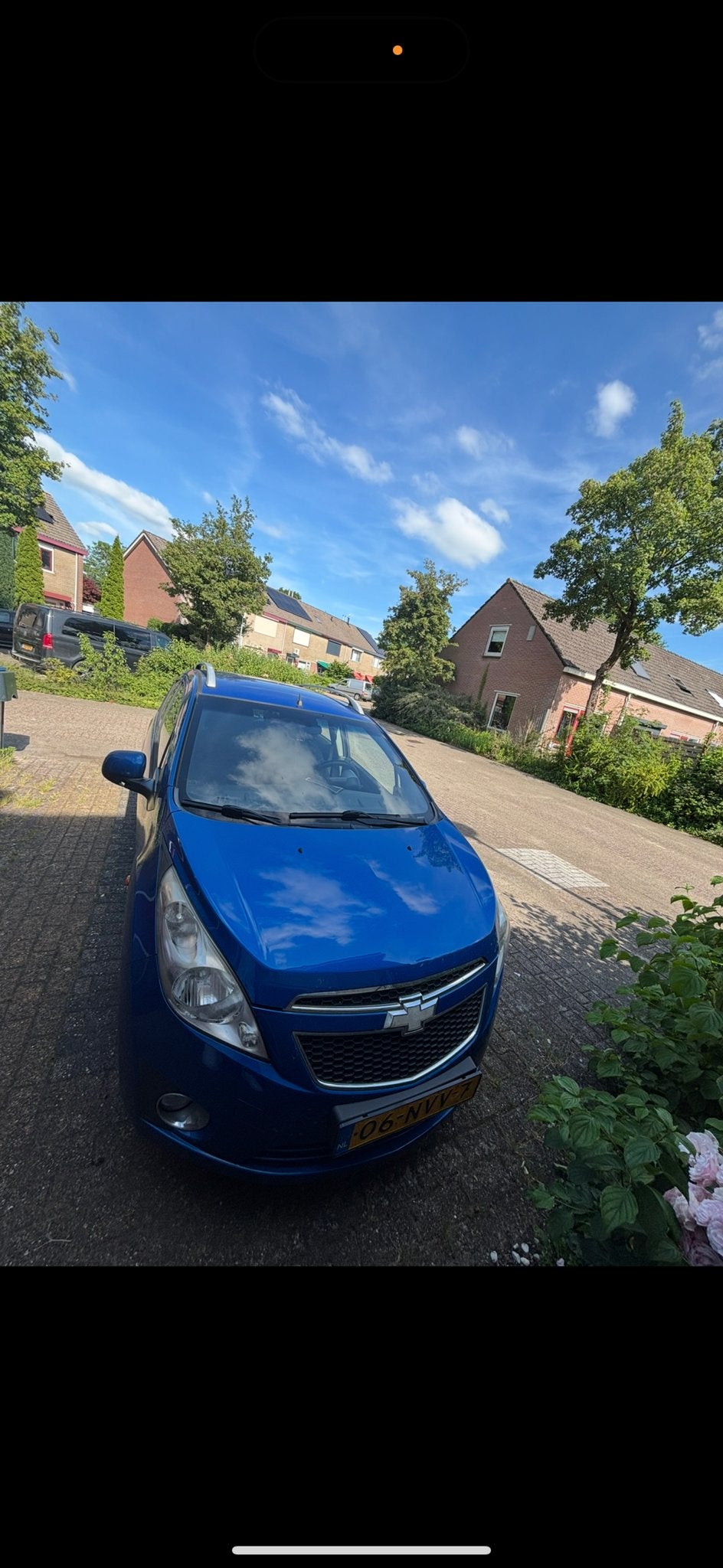 Chevrolet Spark 1.0 Bifuel 2010 Blauw, 15 km/l, 37 €/maand, 4 cilinders, Blauw