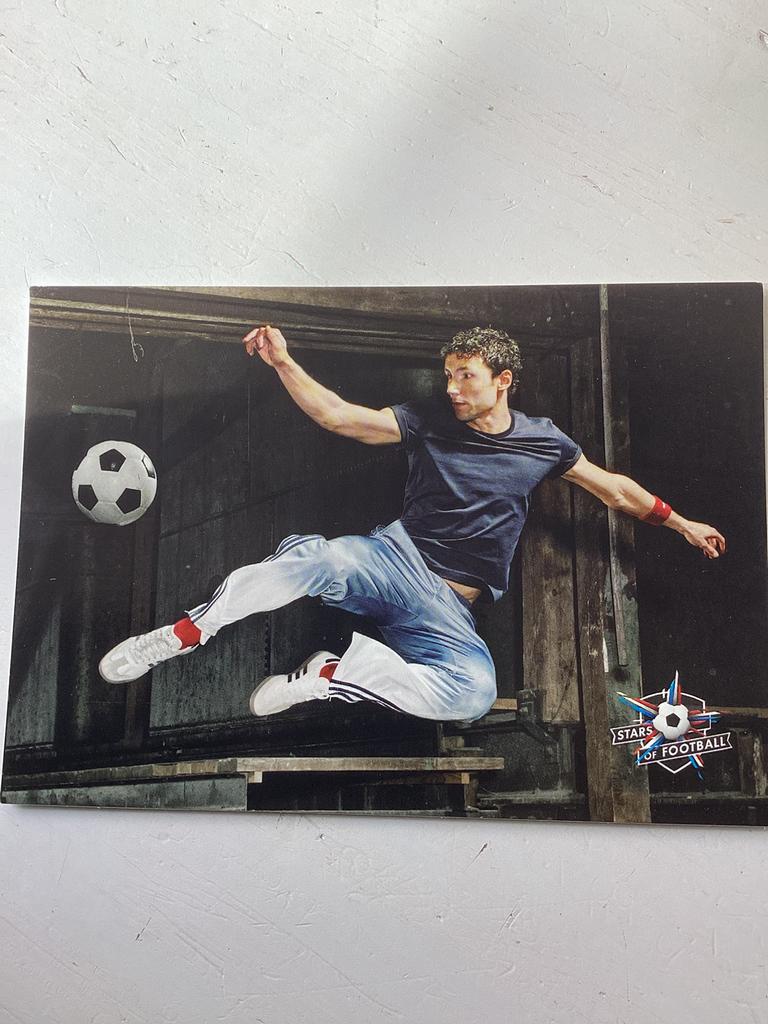 Stars of football Mark van Bommel (C1000), Verzenden, Zo goed als nieuw, Feyenoord, Poster, Plaatje of Sticker