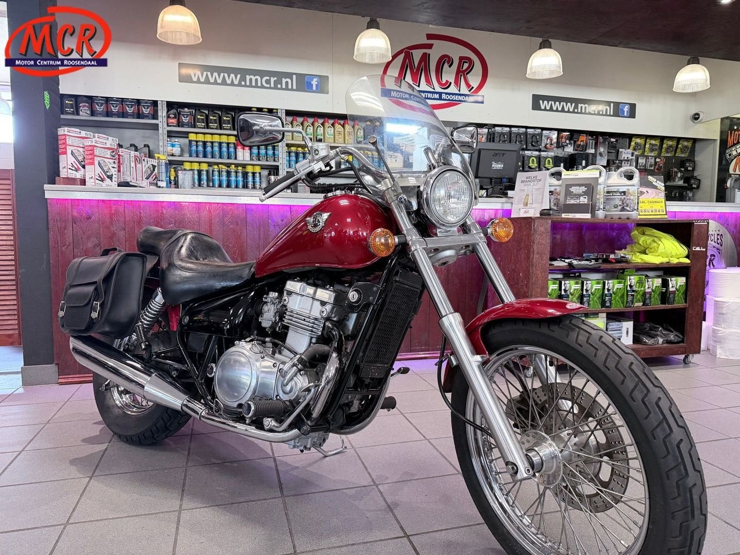 KAWASAKI EN 500 (bj 1996) A2 geschikt Vulcan, 2 cilinders, Chopper, Onbekend, KAWASAKI