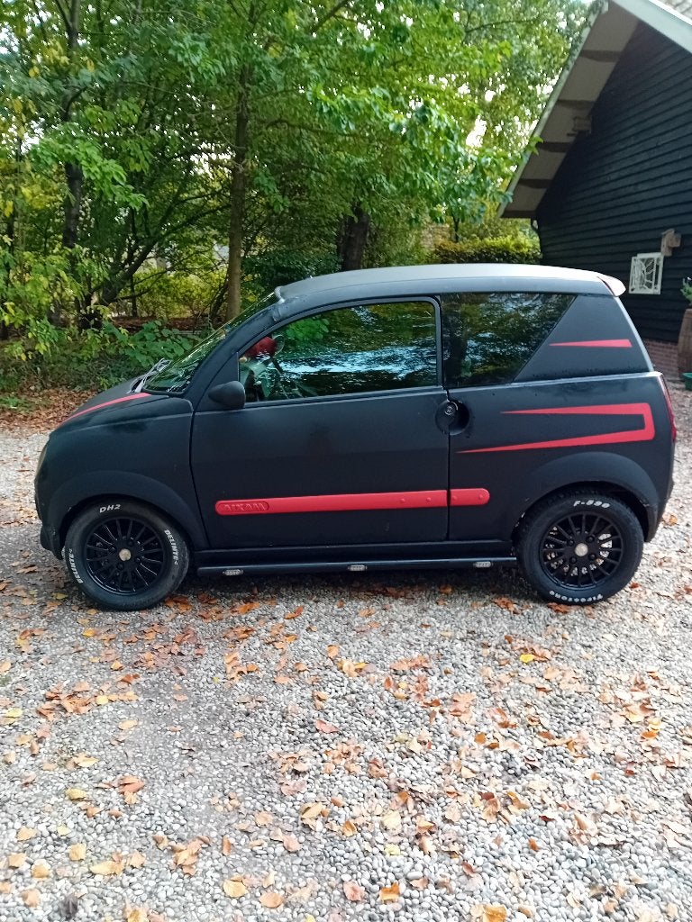 Aixam sport 741, Auto's, Aixam, Particulier, Diesel, Automaat, Zwart, Stof, Voorwielaandrijving
