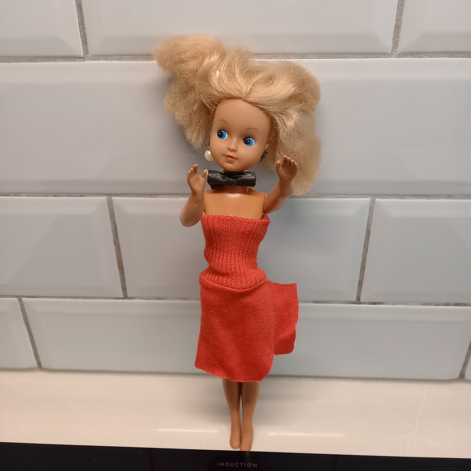 Barbie ca 1980 niet gemerkt, Verzenden, Zo goed als nieuw, Pop