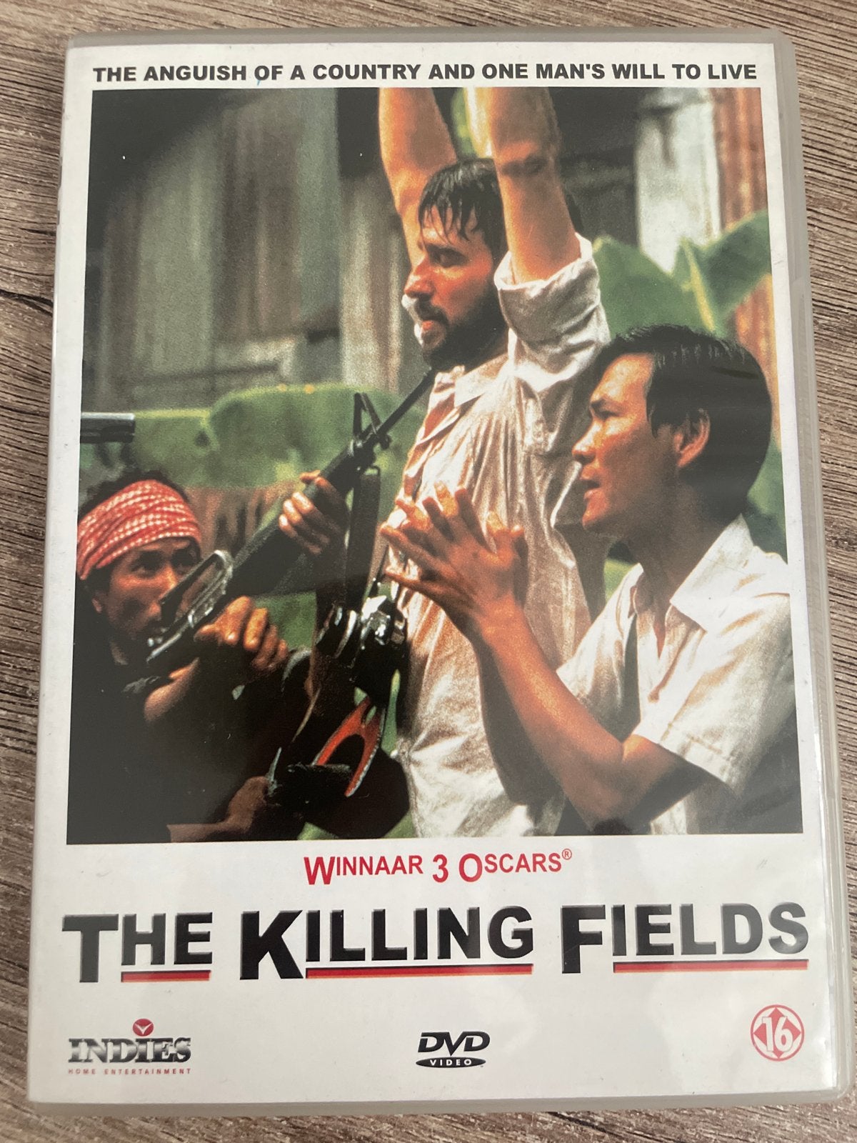 The Killing Fields (DVD) - Winnaar 3 Oscars, Vanaf 16 jaar, Nederlands, Ophalen of Verzenden, Zo goed als nieuw
