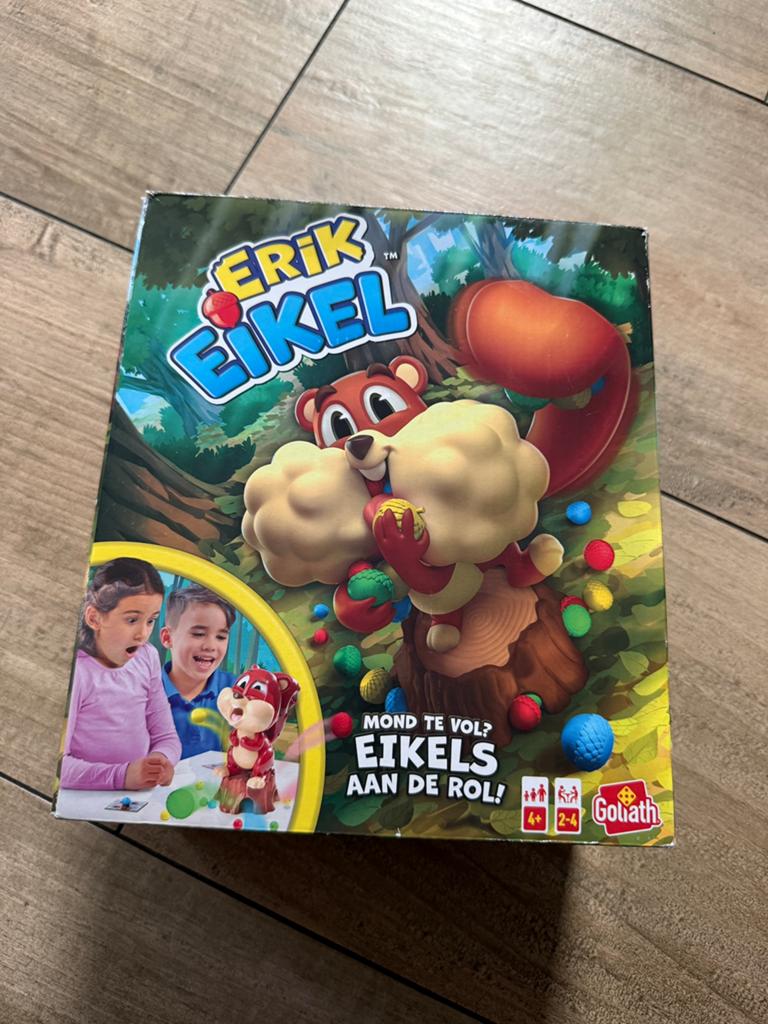 Erik Eikel spel - niet compleet, Drie of vier spelers, Ophalen of Verzenden, Zo goed als nieuw