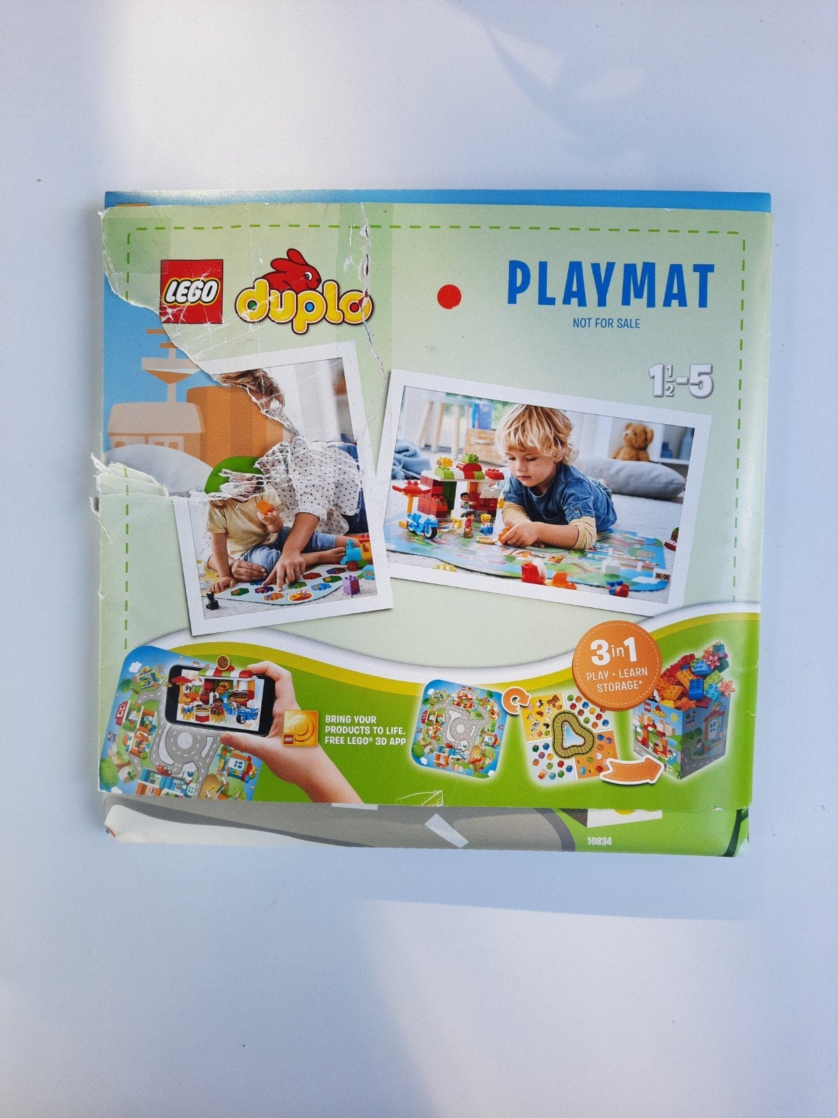 Lego Duplo Speelmat 3-in-1 Play & Learn Storage, Ophalen of Verzenden, Nieuw, Overige typen, Duplo