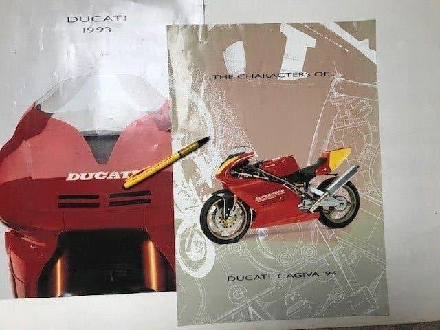 folders Ducati, Motoren, Ophalen of Verzenden, Ducati