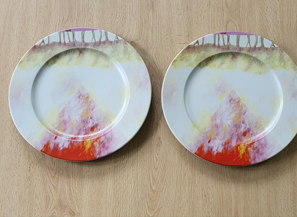 Onderborden "kunst aan tafel", Ophalen of Verzenden