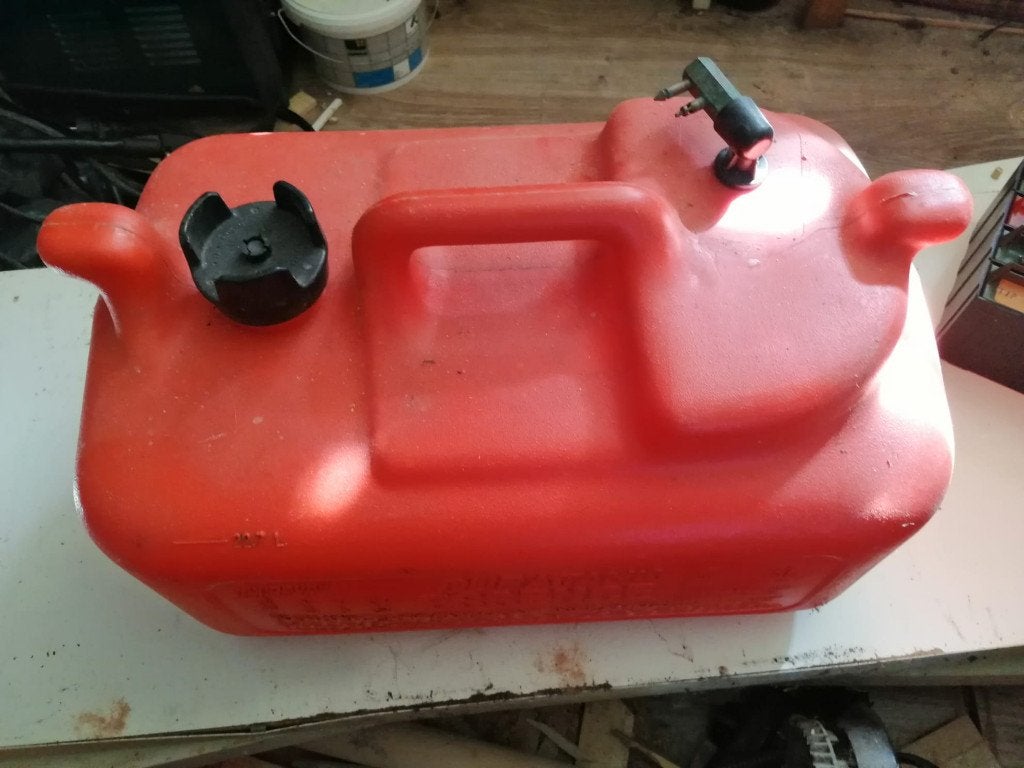 22L brandstoftank, Watersport en Boten, Ophalen of Verzenden, Gebruikt, Motor en Techniek