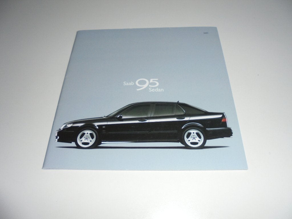 brochure Saab 9-5 modellen 2001, Boeken, Ophalen of Verzenden, Nieuw, Overige merken