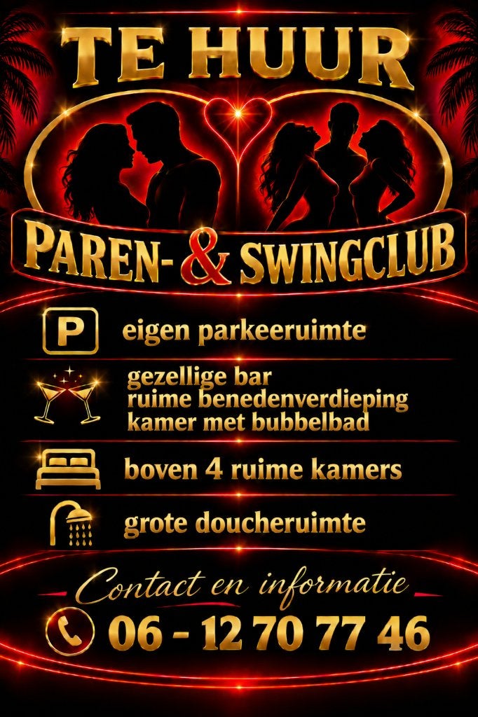 Te huur Paren- & Swingclub