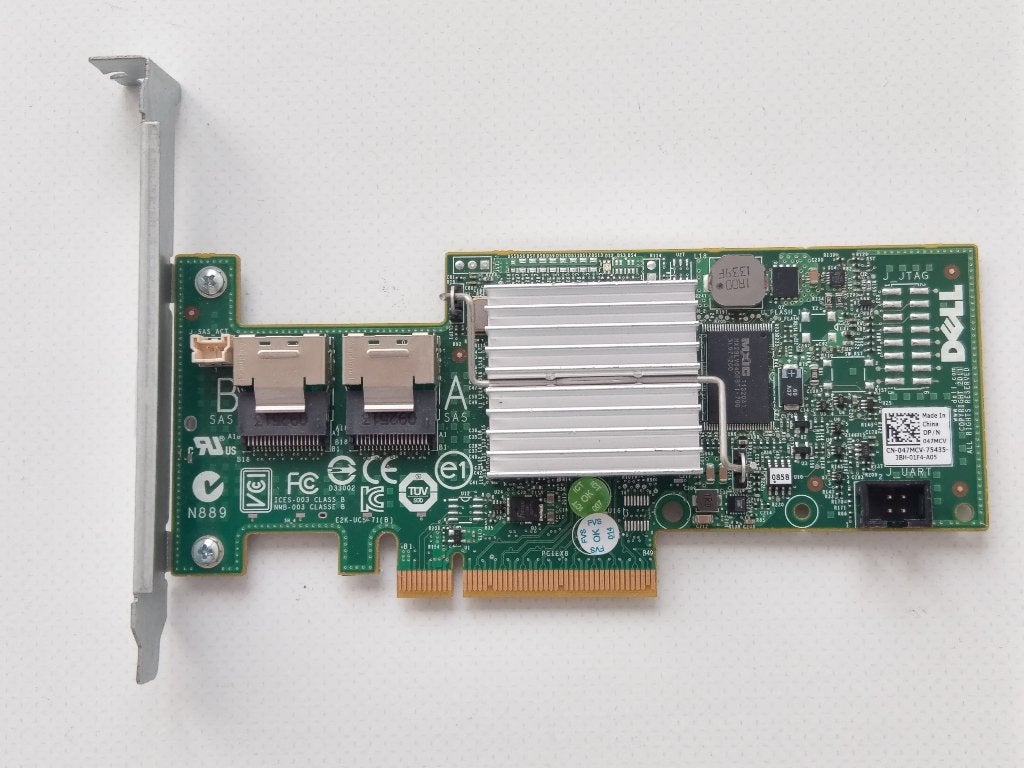 Dell H200 SAS HBA | LSI 9211-8i IT-mode | ZFS Unraid FreeNAS, Intern, SAS, Refurbished, Ophalen of Verzenden