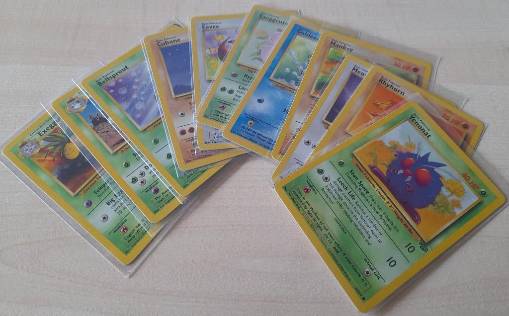Pokémon Jungle: Kaarten goede staat (Ook los te koop), Ophalen, Zo goed als nieuw, Meerdere kaarten