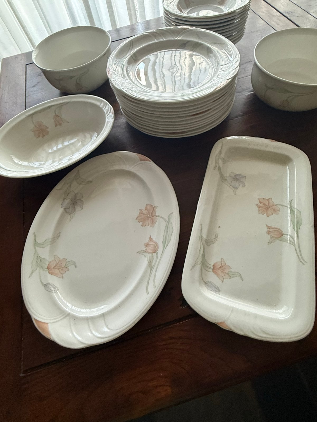 Royal Albert Horizons Fantasia Servies - Vintage Bone China, Ophalen, Gebruikt, Vintage, Royal Albert