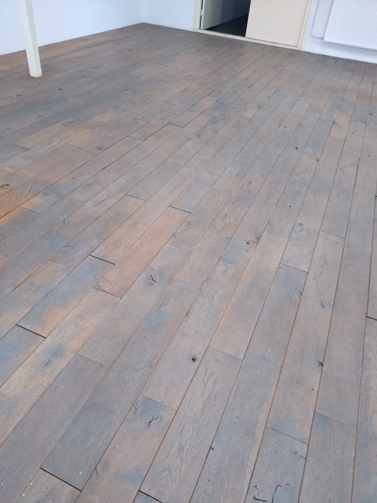 >100 m2 bourgondisch eiken vloer, massief, Ophalen, Gebruikt, Vloerdelen of -planken, 10 m² of meer