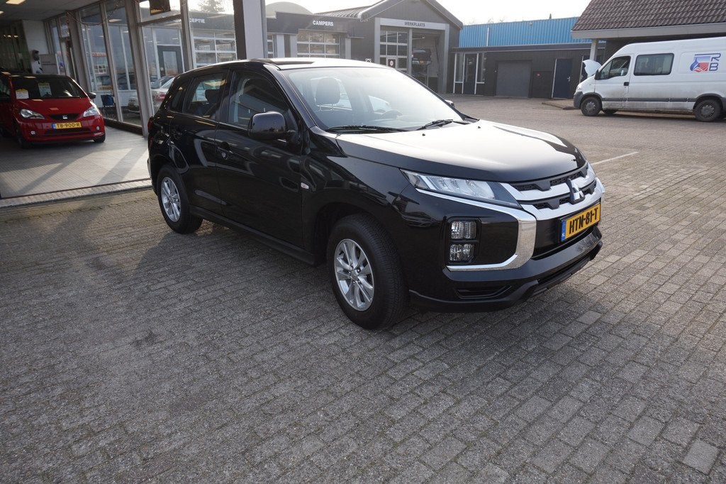 Mitsubishi ASX 2.0 Pure ,75dkm Automaat Incl 12 mnd bovag ga, Auto's, Mitsubishi, Gebruikt, 4 cilinders, Zwart, Bedrijf