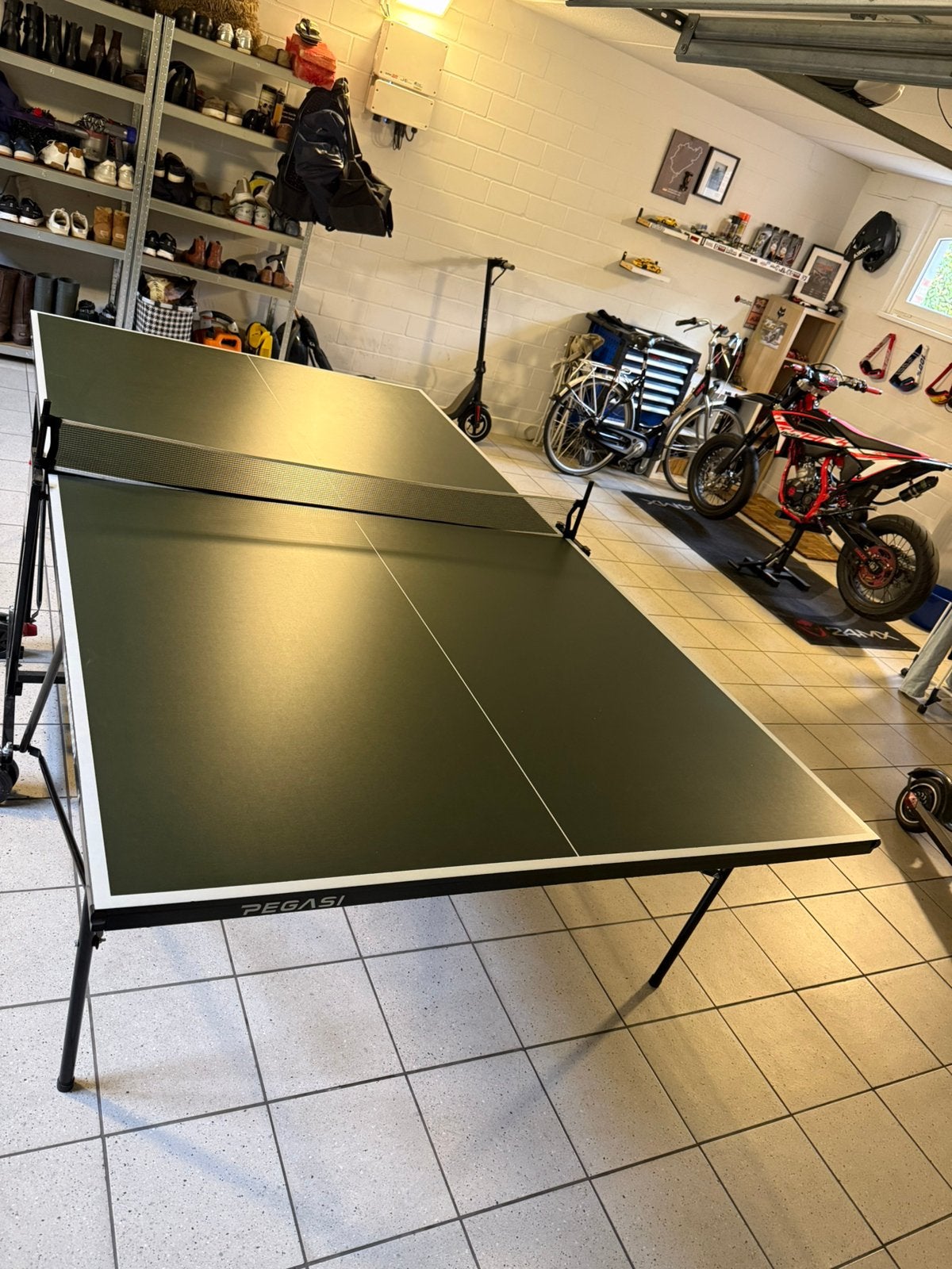 Ping pong tafel, Sport en Fitness, Ophalen, Zo goed als nieuw