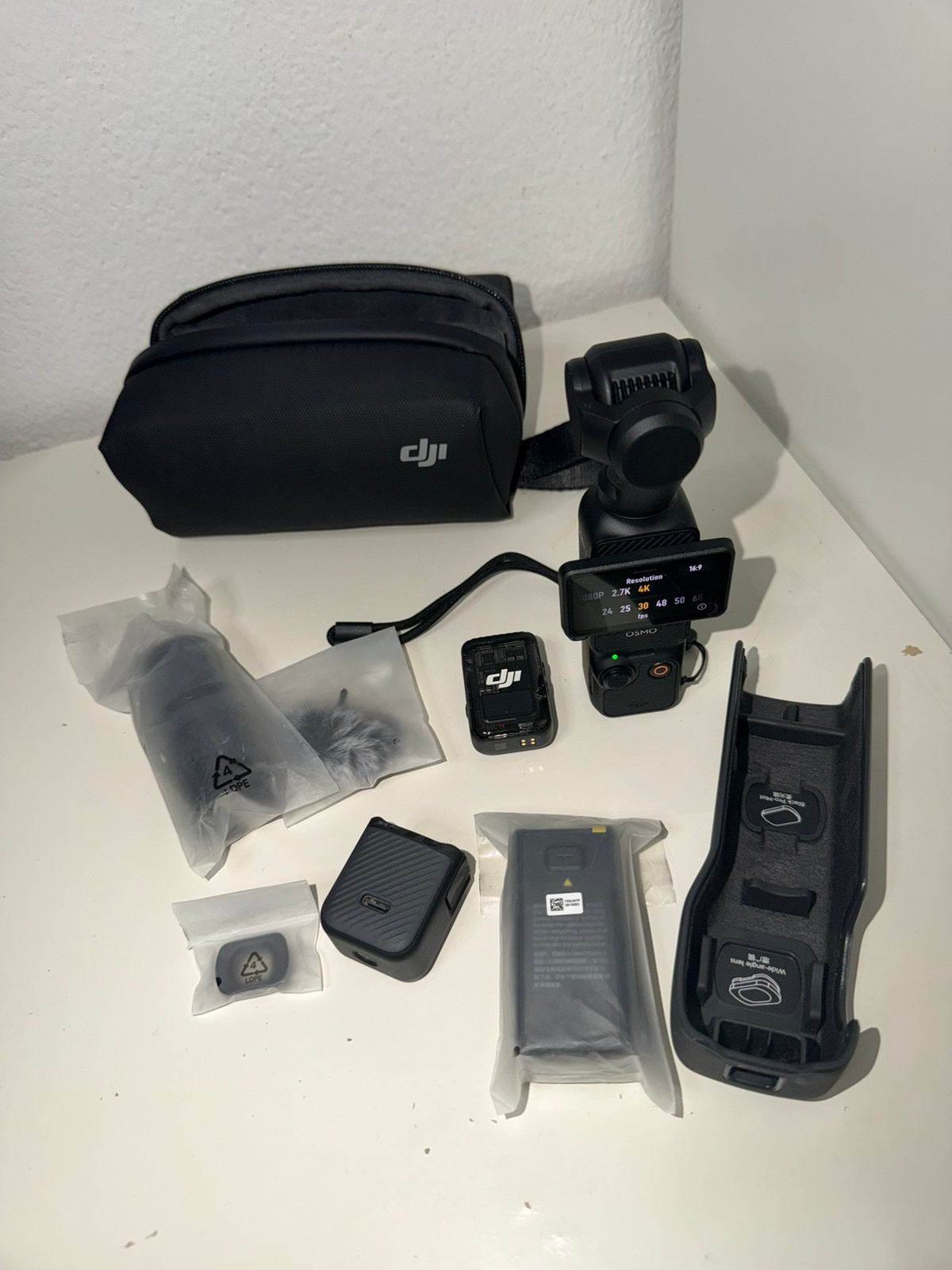 DJI Osmo Pocket 3 Creator Combo, Audio, Tv en Foto, Ophalen, Zo goed als nieuw, Overige Merken, Geen optische zoom