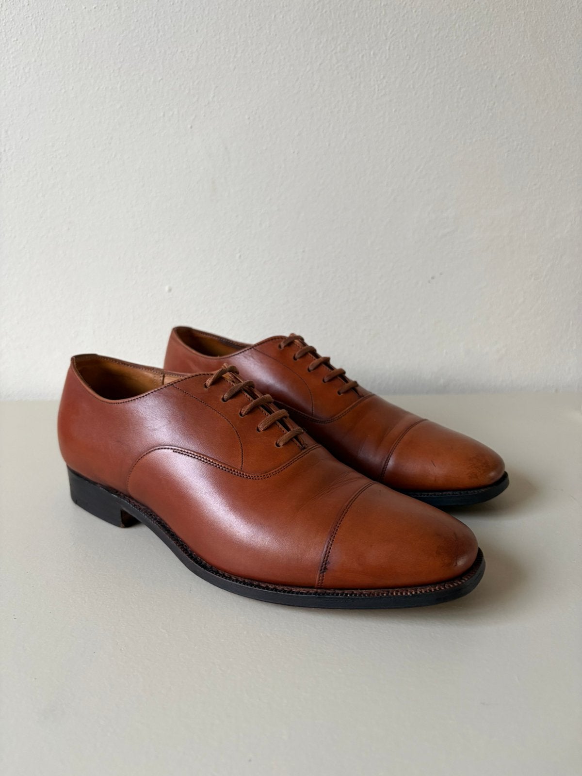 Church's Consul Cap-Toe Oxfords - Bruin - Maat 39 (UK 5.5), Bruin, Ophalen of Verzenden, Gedragen, Veterschoenen