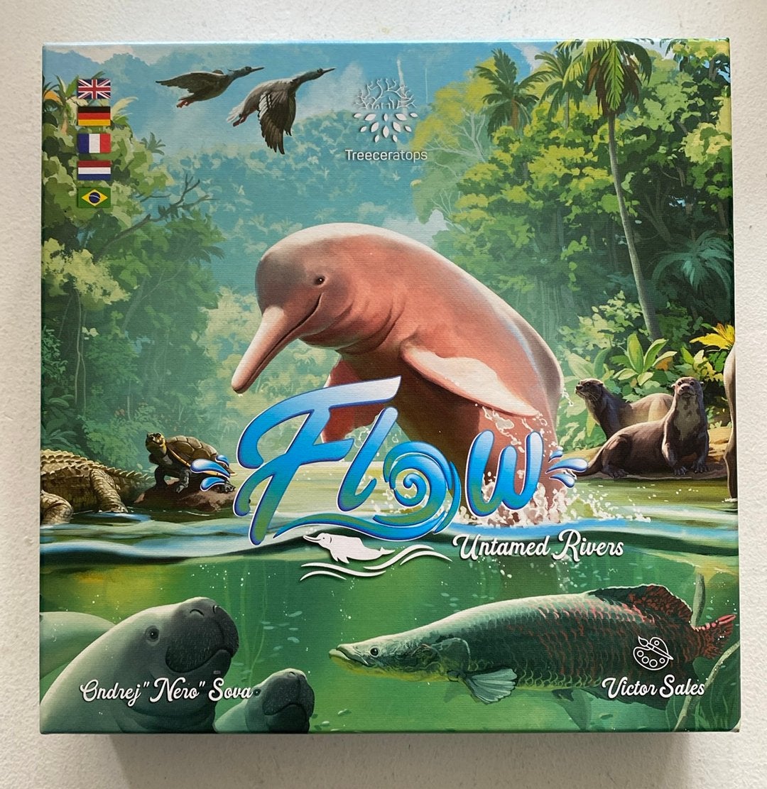 Flow - Untamed Rivers Bordspel, Hobby en Vrije tijd, Een of twee spelers, Ophalen of Verzenden, Nieuw