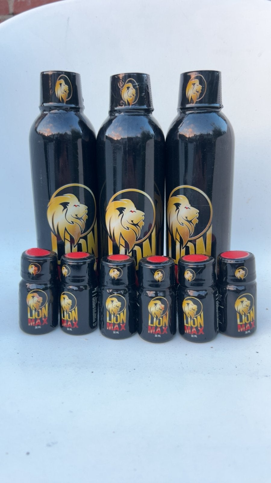 Lion max, Ophalen of Verzenden, Zo goed als nieuw, Poeder of Drank