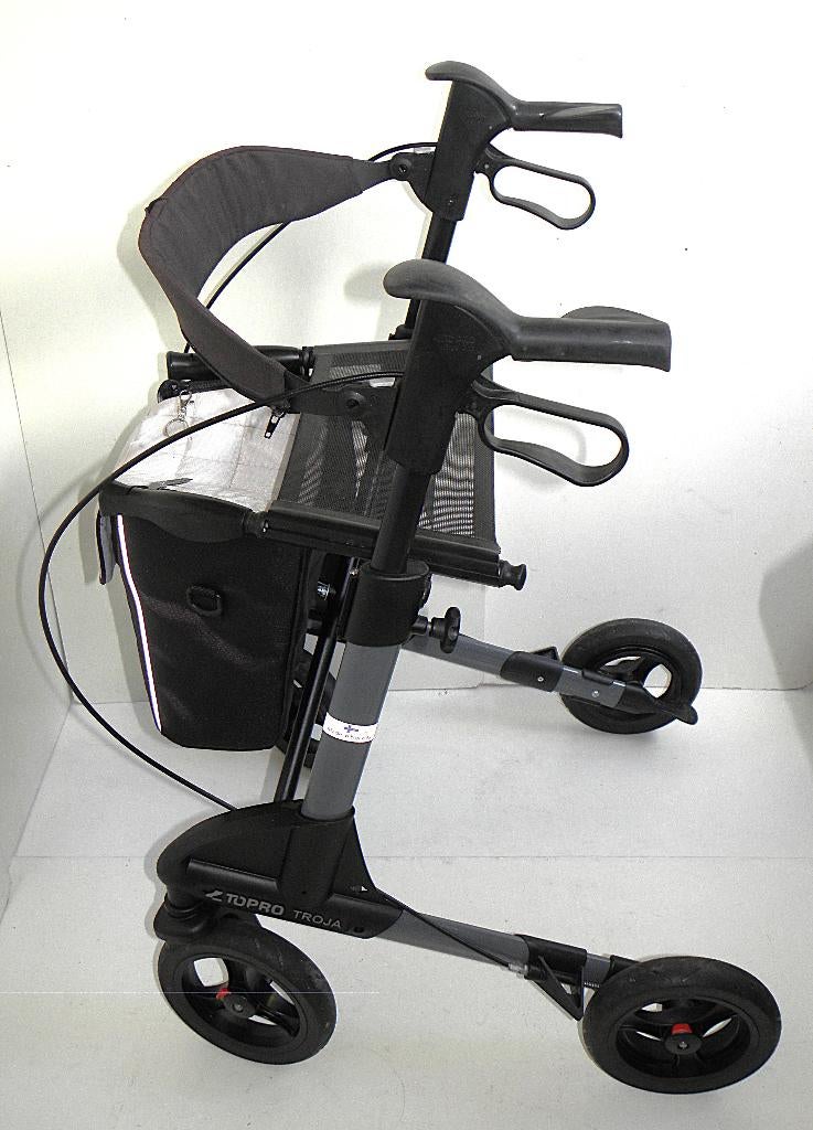 Prima Topro Troja 2G (M) rollator met tas, Diversen, Rollators, Zo goed als nieuw, Ophalen of Verzenden