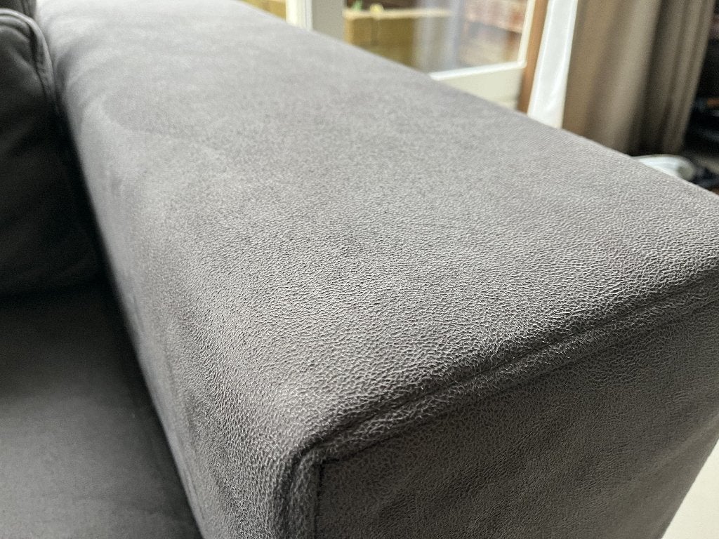 A-Meubel Stein loveseat antraciet 160x105 cm, Ophalen, Gebruikt, Eenpersoons, 100 tot 125 cm