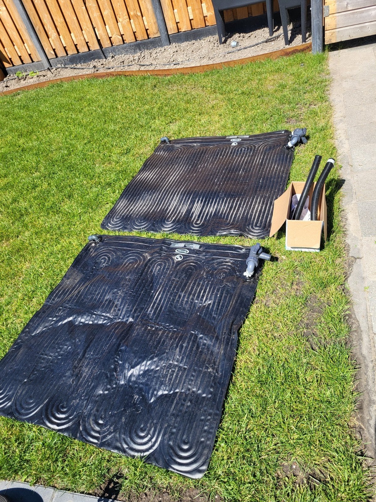zwembad verwarmers solar, Ophalen