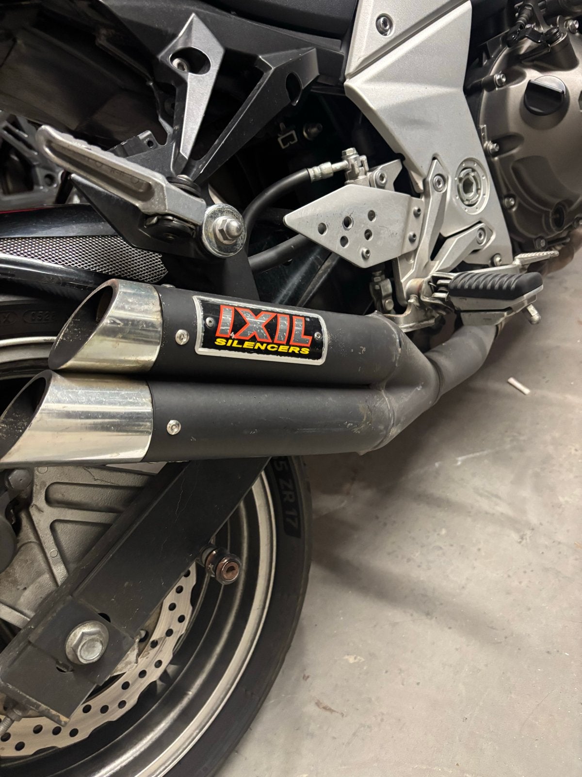 IXIL uitlaat voor Kawasaki Z750, Ophalen, Gebruikt