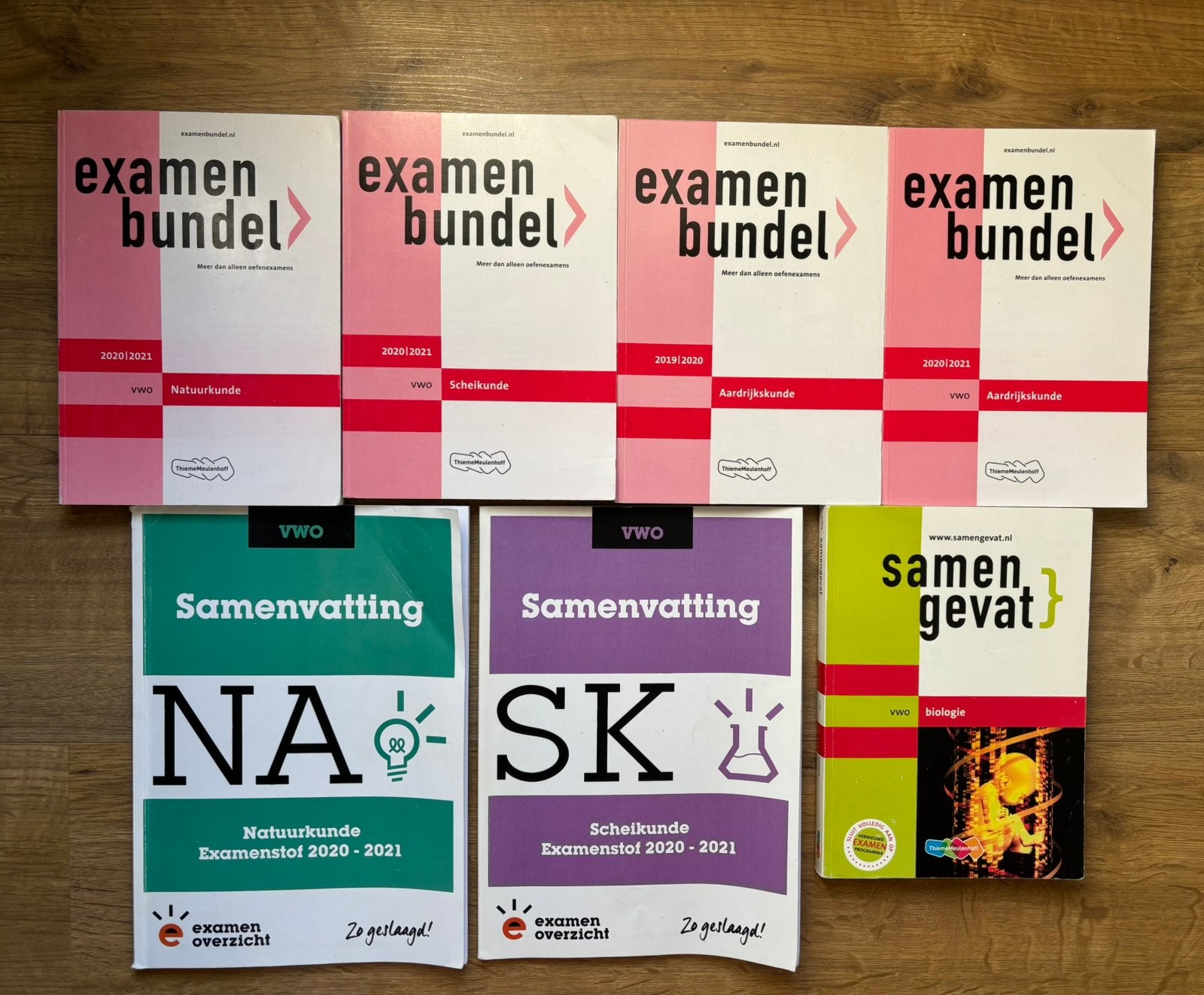 Examenbundel, samengevat en examenoverzicht VWO N&G/N&T, Ophalen of Verzenden, Zo goed als nieuw, VWO, Natuurkunde