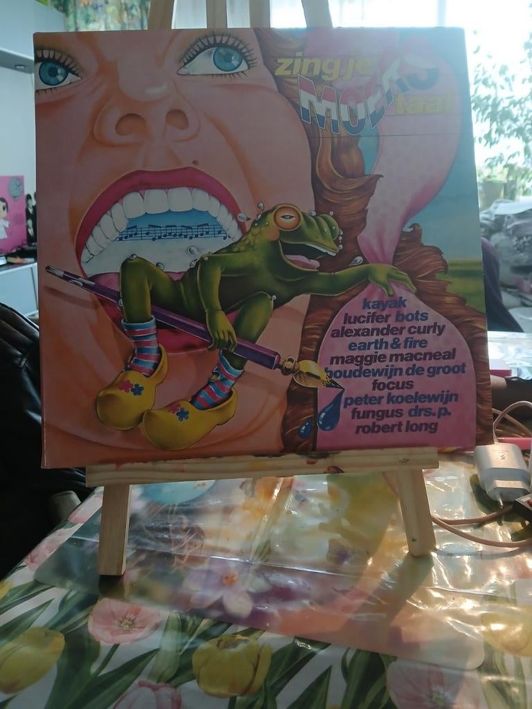 Zing Je Moerstaal LP - Diverse Artiesten (Jaren '70), Ophalen of Verzenden, Gebruikt