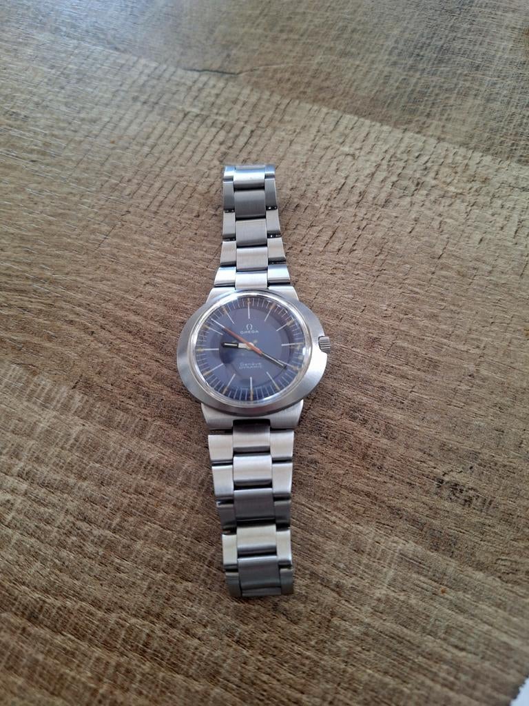 Omega geneve dynamic, Ophalen of Verzenden, Gebruikt, Omega