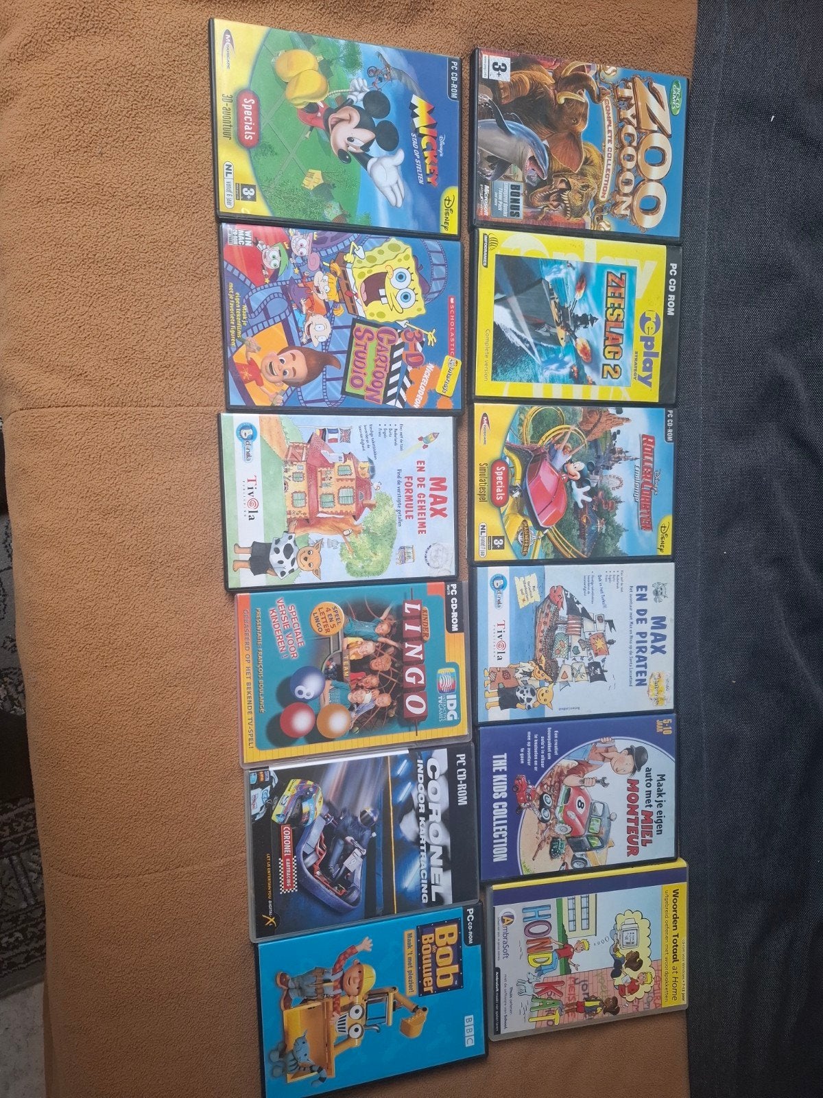 PC CD-ROM Spellen Bundel voor Kinderen - Nostalgie & Plezier, Spelcomputers en Games, Games | Pc, Ophalen of Verzenden