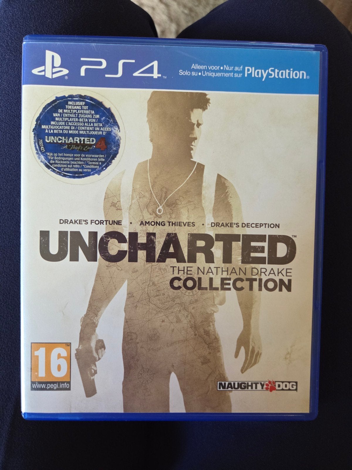 Uncharted: The Nathan Drake Collection PS4, Spelcomputers en Games, Avontuur en Actie, Online, Gebruikt, 1 speler