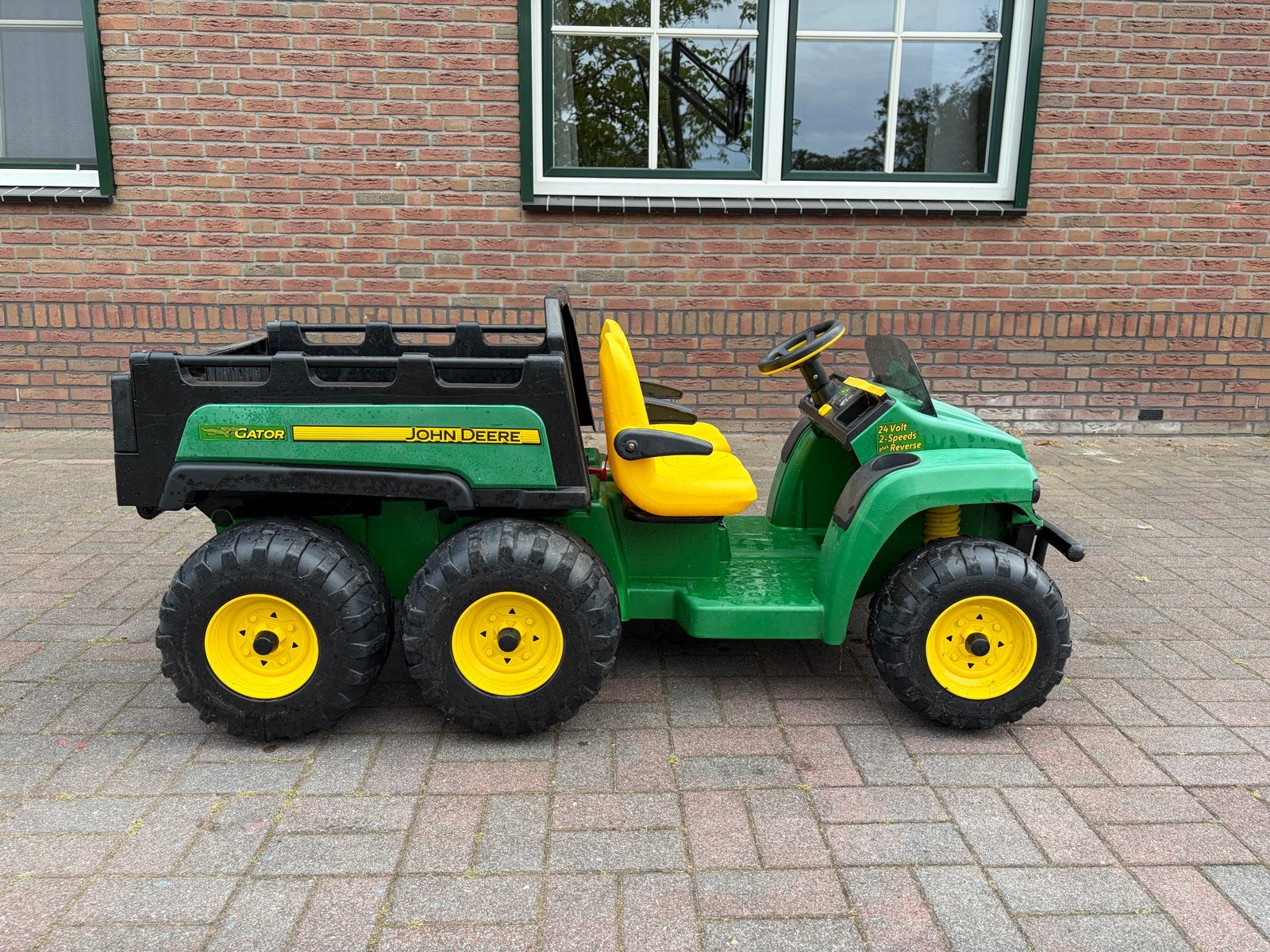 John Deere Gator HPX 6x4 24V Elektrische Kinderauto, Ophalen, Gebruikt