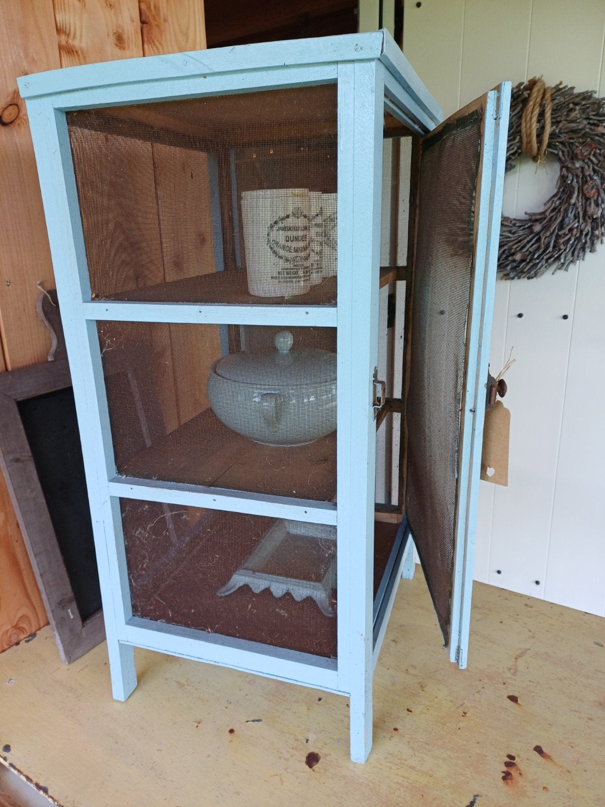 Brocante Oude VliegenKast, Ophalen