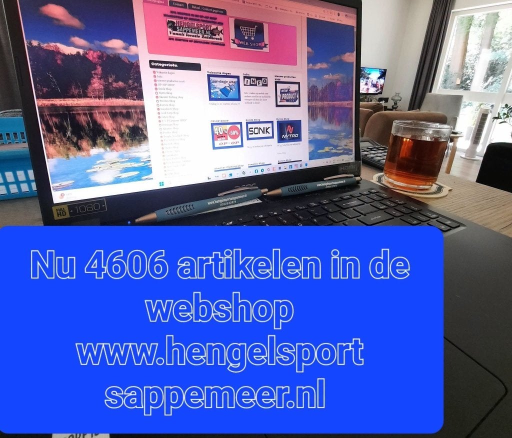opheffing verkoop hengelsport met kortingen 35-50%, Ophalen of Verzenden, Nieuw, Overige typen