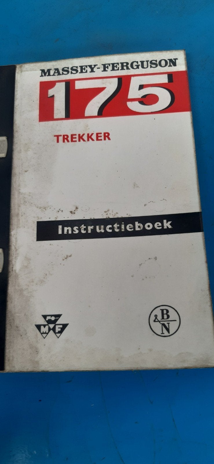 nederlands instructieboekje MF 175 massey Ferguson 175, Ophalen of Verzenden