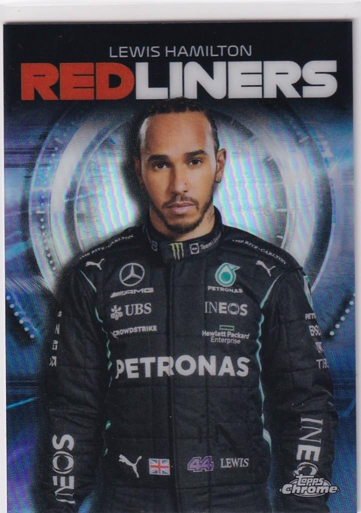 Lewis Hamilton Red Liners Refractor #RL-1, Verzenden, Nieuw, Formule 1
