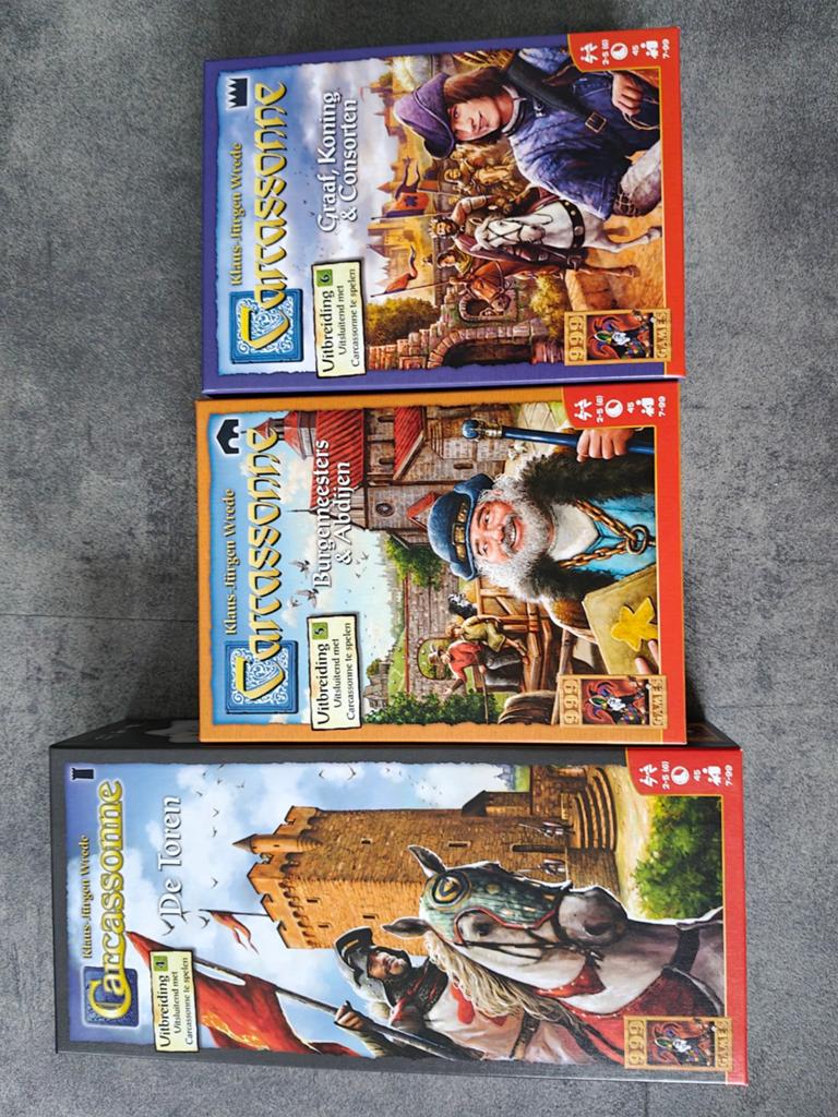 Carcassonne uitbreidingen, Ophalen of Verzenden