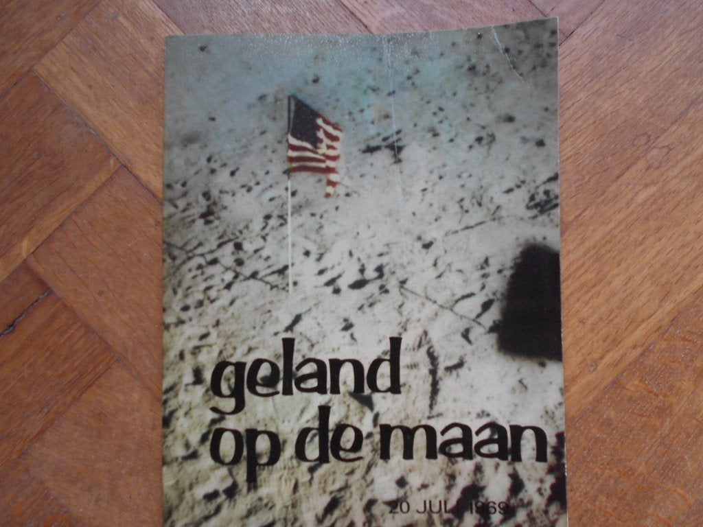 1969 Retro Geland op de maan GROOT BOEK (GP-23), Ophalen, Gelezen, Europa
