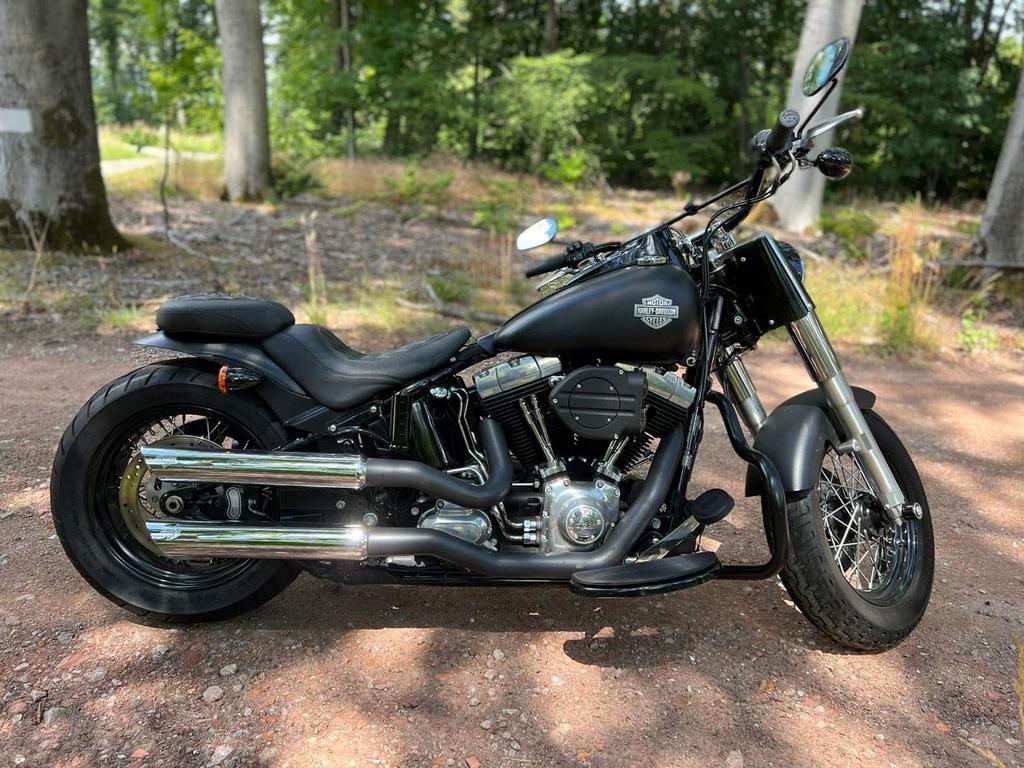 HARLEY DAVIDSON FLS SOFTAIL SLIM | Origineel NL | 18.873 km, Motoren, Motoren | Harley-Davidson, Chopper, Particulier, 1700 cc